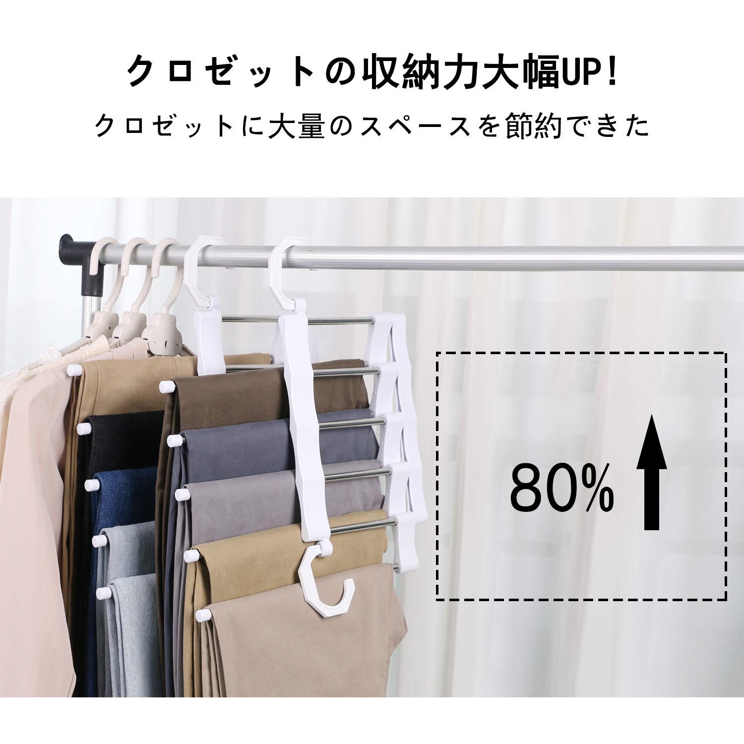 Amazon.co.jp: HongFeng ズボンハンガー パンツハンガー 多機能 Amazon.co.jp: HongFeng ズボンハンガー パンツハンガー 多機能